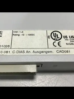 USED SIGMATEK 12-010-081 CAO081
