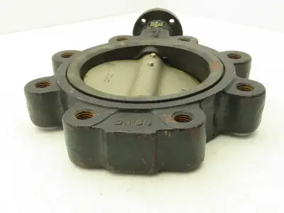 Apollo 143 6CSE1 6" Butterfly Valve Lug Style CF8M Stainless Disc No Handle