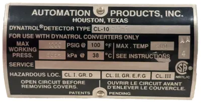 NEW AUTOMATION PRODUCTS INC CL-10 DJT-7
