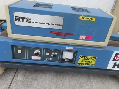 Radiant Technology Corp., RTC Wire Mesh Continous Dryer, 300 C