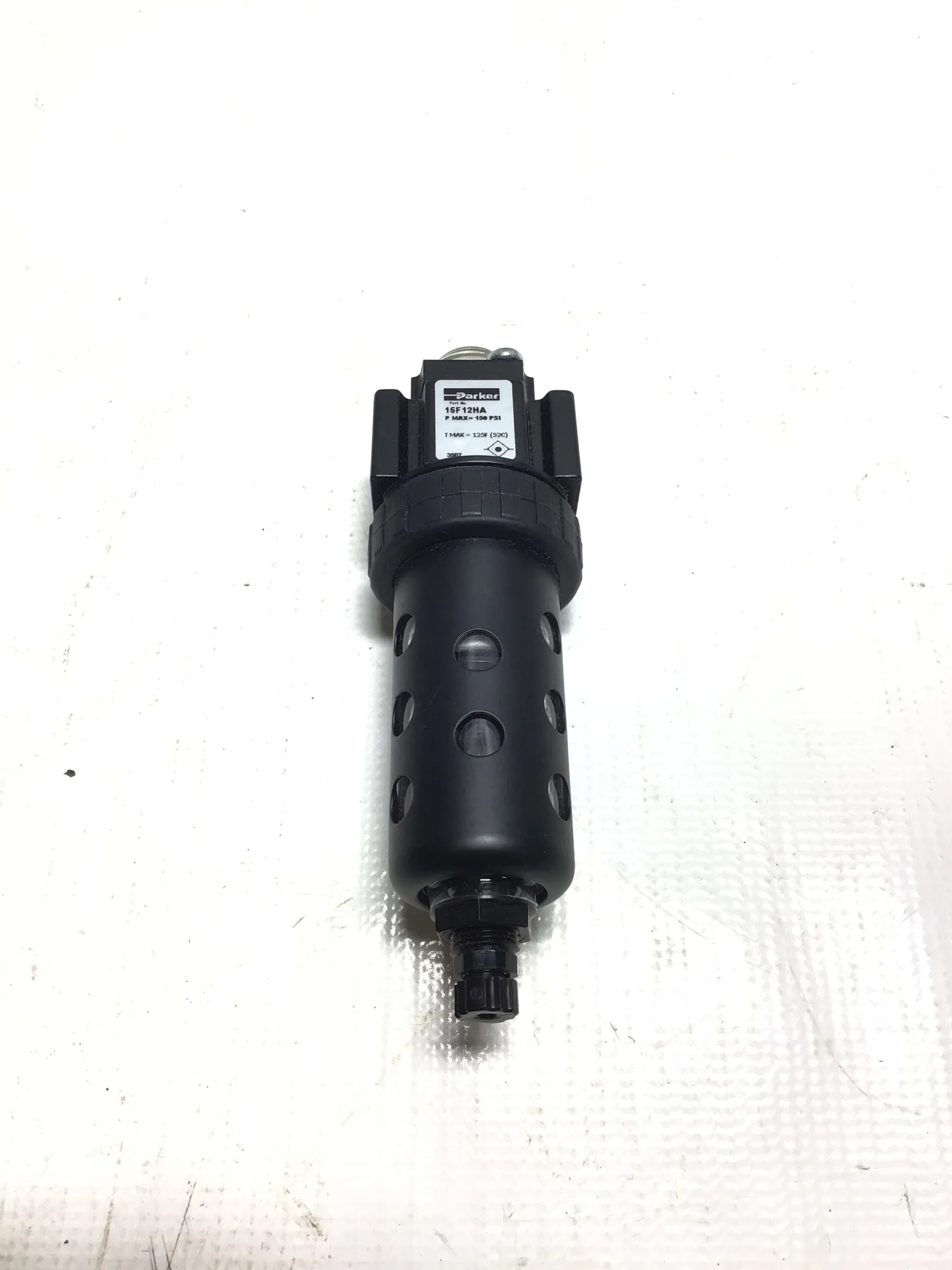 Parker 15F12HA Filter Regulator 1/4″ Pmax 150PSI Tmax 125F (52C)