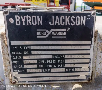 USED BYRON JACKSON 4X6X9D DVMX