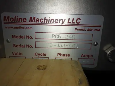 Unused Moline Dough Plow and Compression Roller