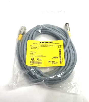 NEW TURCK EUROFAST SENSOR/ACTUATOR EXTENSION CABLE U2167-3