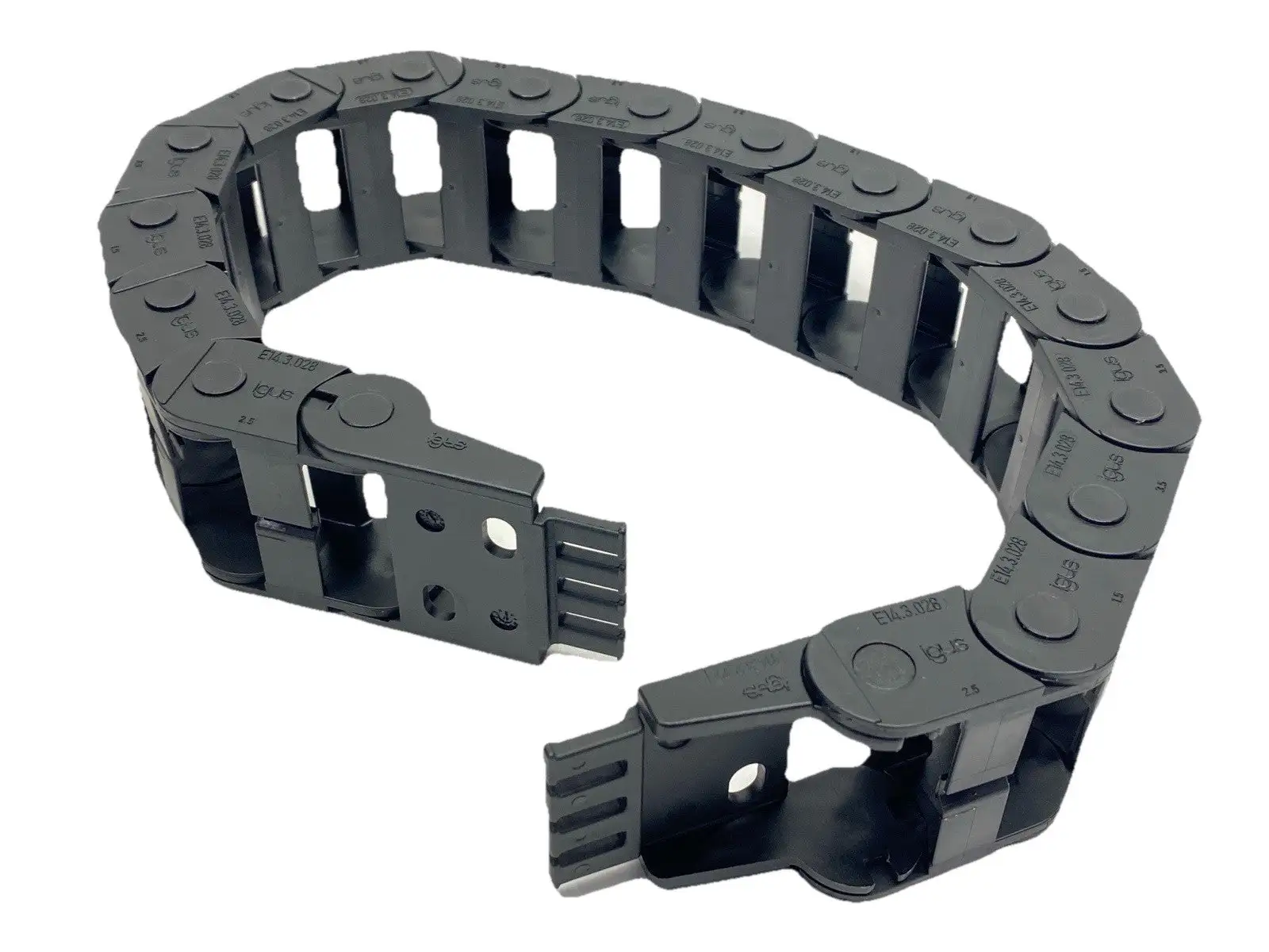 E14.3.028.0 | Igus  Series E14 Energy Chain 16 Links 1.6ft Length w/ 114-3-12PZ - New Other