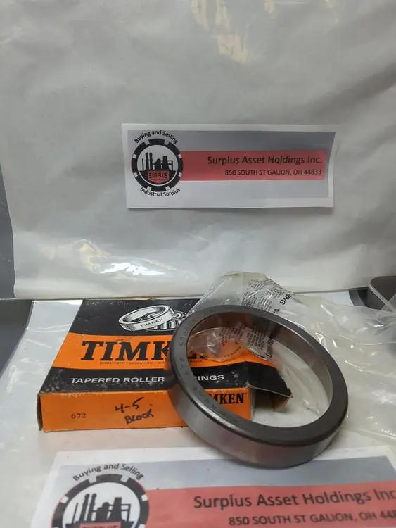 New | in-Stock TIMKEN 672 Bearings | Surplus Asset Holdings #1202586