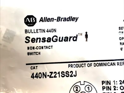 NEW ALLEN-BRADLEY SENSAGUARD 24V DC NON‑CONTACT SAFETY SWITCH