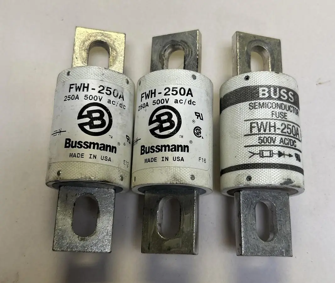 Used BUSSMANN FWH-250A Miscellaneous Equipment (Electrical & Power) | Surplus Asset Holdings #1200064