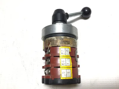 OEM Controls Shelton Conn CDE 0660 Rotary Cam Switch AC-21 32A 660V