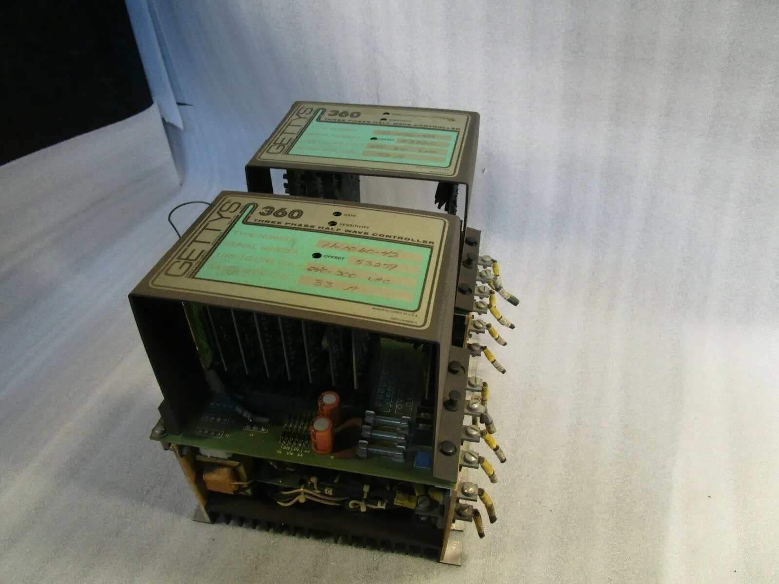 USED Gettys 3 PHASE HALF WAVE CONTROLLER