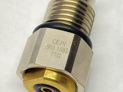 USED CEJN QUICK DISCONNECT NIPPLE QUICK-SEAL M14X1.5 CONNECTION 145PSI