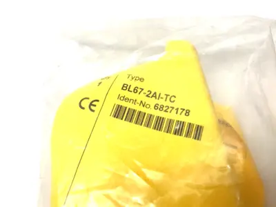 NEW TURCK ELECTRONIC THERMOELEMENT 2 ANALOG INPUT MODULE 6827178