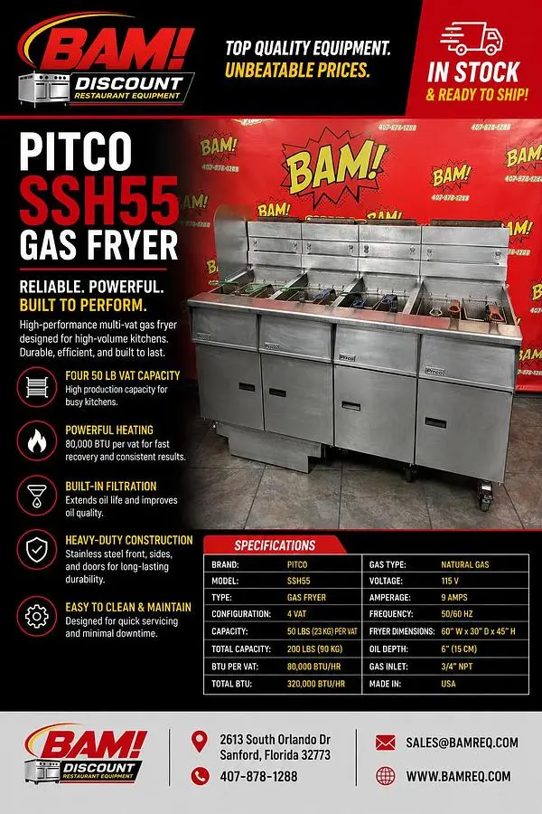 USED PITCO SSH55