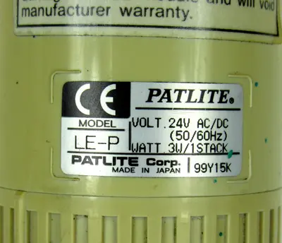 USED PATLITE LE-P