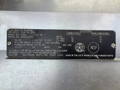 USED Vulcan G36L