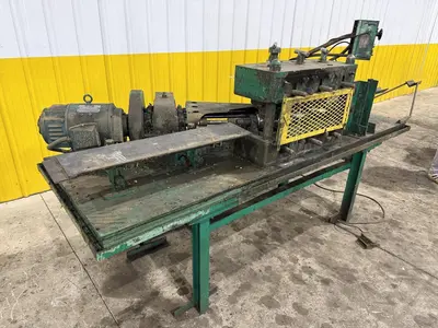 USED BLISS/MAC-HEMP AXY 6-ROLL ROTARY TUBE & PIPE STRAIGHTENER (14626)