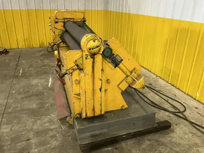 48" x 5/16" WYSONG MODEL #D-48 POWERED PLATE BENDING ROLL: YOBRO #24998