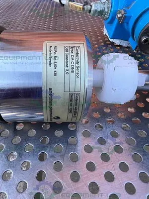 USED ENDRESS + HAUSER PMC631 PRESSURE TRANSMITTER W/ AMERSHAM CONDUCTIVITY SENSOR