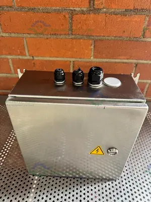 Used RITTAL STAINLESS STEEL STANDARD ENCLOSURE 12" X 12" X 6" Electronics & Components California US | Equipment Lab #1424384