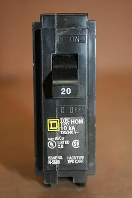 USED SQUARE D HOM120