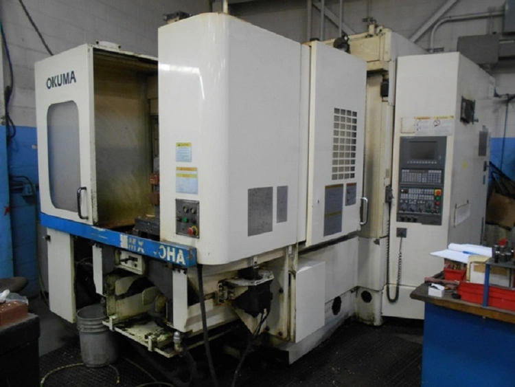 Used 1998 OKUMA MX40HA Horizontal Machining Centers Vermont US | Two Spade Machinery LLC #506751