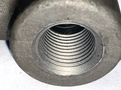 New | in-Stock Capitol Threaded 90° Female Elbow 1/2", Forged Steel, Class 3000, A/SA105 Plumbing Equipment Michigan US | Maverick Industrial Sales #1518263