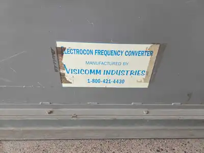 VISICOMM Electrocon Frequency Converter Misc | Machinery For Sale (3)