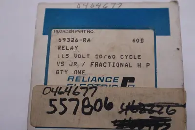 NEW IN BOX RELIANCE POTTER & BRUMFIELD 69326-RA RELAY STOCK G643A