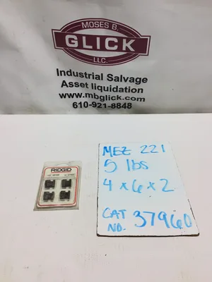 Ridgid 37960 Alloy Pipe Dies 1/2″NPSM 14 TPI-RH for 0R/11R/00R/111R/12R/30A/31A Threaders