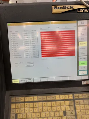 2004 SODICK AQ535L ELECTRIC DISCHARGE MACHINES, WIRE, N/C & CNC | Machinery Network (3)