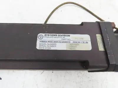 Atlas Copco Electric Servo Fixtured Nutrunner Fastener Tool 1" Drive