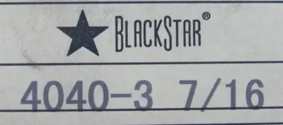 NEW BLACKSTAR 4040-3-7/16 TAPER LOCK BUSHING 40403716