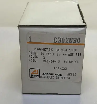 New | in-Stock ARROW HART C302U30 Miscellaneous Equipment (Electrical & Power) | Surplus Asset Holdings #1199561