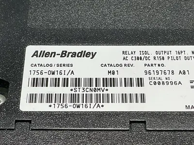 USED ALLEN BRADLEY 1756-OW16I SERIES A