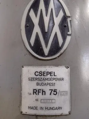 7' X 16" CSEPEL MODEL #RFH75/2000 RADIAL ARM DRILL: STOCK #19198