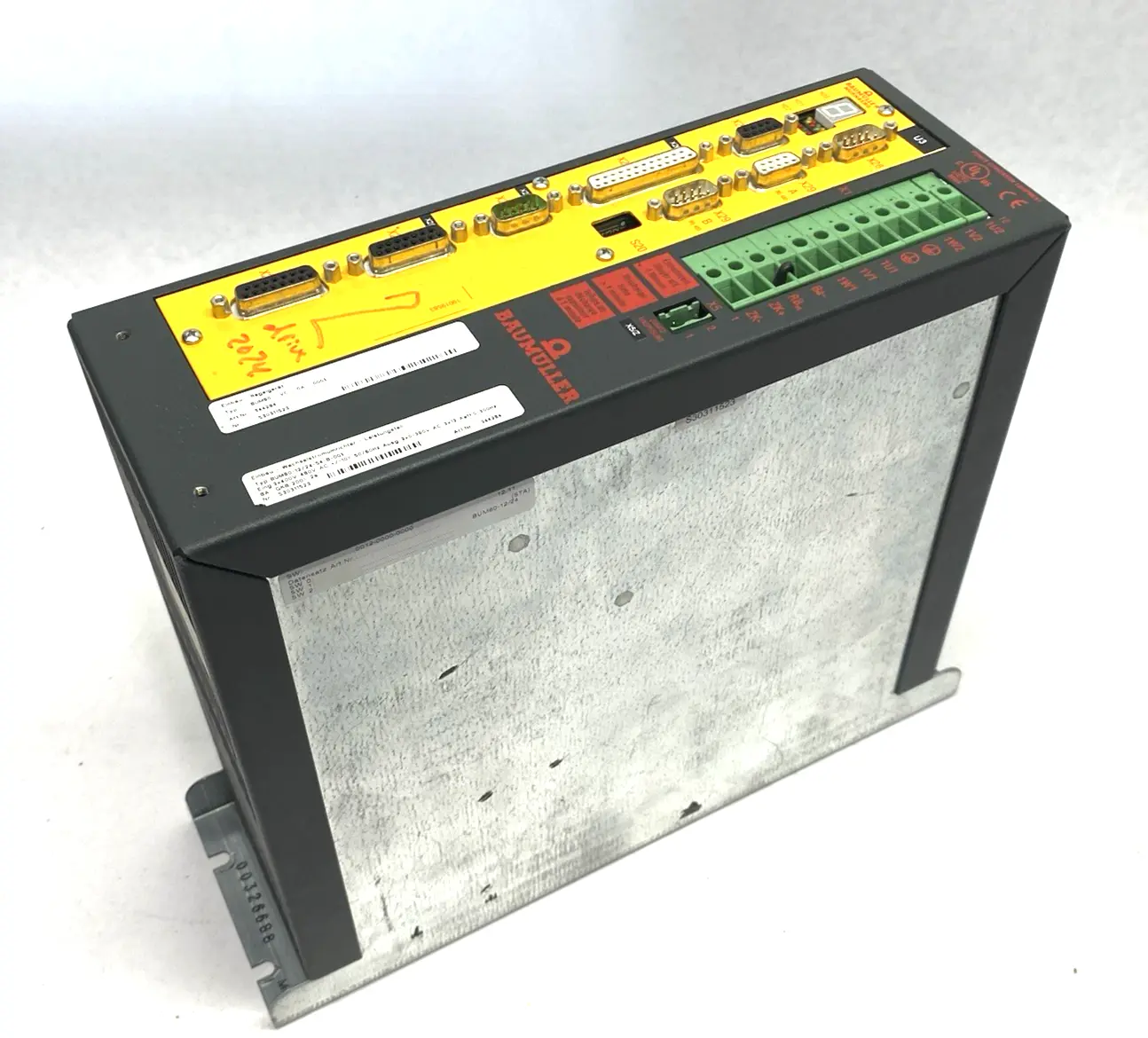 USED BAUMÜLLER SERVO DRIVE 3-PHASE BUM60-VC-0A-0001
