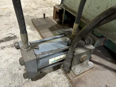 10,000 LBS X 36" METFORM MODEL #MCO1421-1 PULL OFF UNCOILER COIL REEL, NEW 1997: STOCK #21328