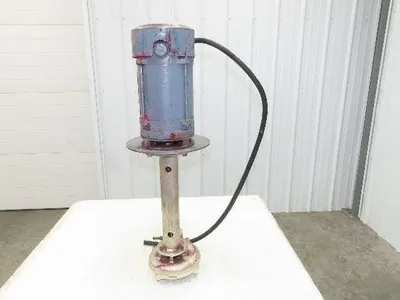 Graymills Superflo Agitator 1.5" Vertical Immersion Ink Tank Pump 2Hp 460V 3PH