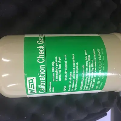 Calibration Check Gas with Flow Control regulator 467896