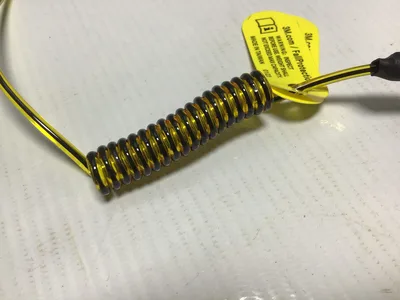 3M 1500177 DBI SALA Hard Hat Lanyard Coil Tether Max Capacity 4lbs (1.8kg)
