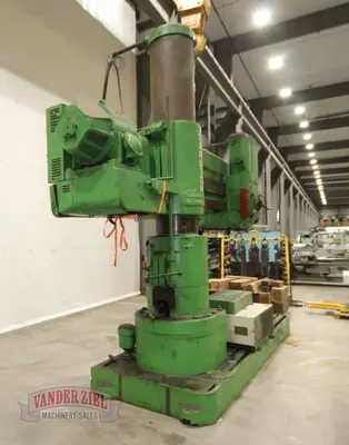 Carlton 8’ x 19” Radial Drill, Model 4A - Add An Inverter Drive - Make it Like New!!