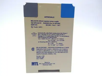 New | in-Stock Eaton MTL MTL2441B-120 DIN Rail Power Supplies Michigan US | Maverick Industrial Sales #1399896