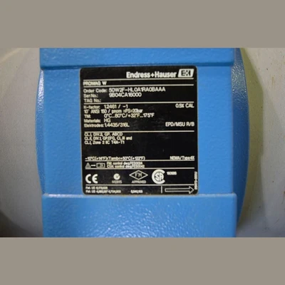 Endress & Hauser Electromagnetic Flowmeter