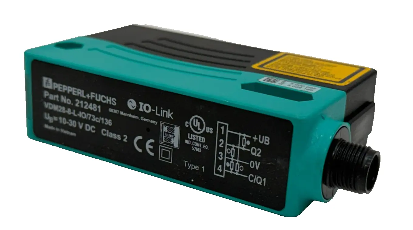 NEW PEPPERL+FUCHS VDM28-8-L-IO/73C/136 DISTANCE SENSOR VDM288LIO73C1 212481