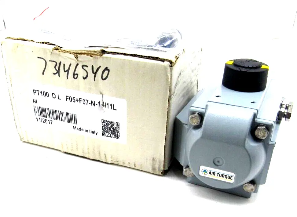 NEW AIR TORQUE PT100 DL F05+F07-N-14/11L ACTUATOR PT100DLF05F07N1411L