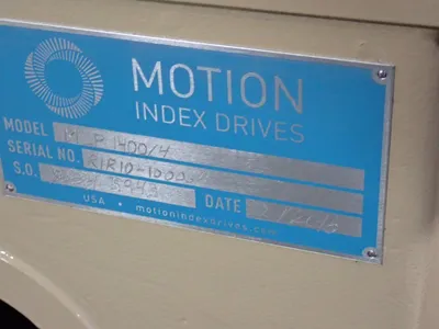 USED 2016 MOTION INDEX DRIVES MLP 1400/4