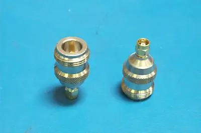 Used Suhner Type N(f) - SMC(Plug)  Adapter Connector Accessories Arizona US | ASSET CONVERSION SPECIALISTS, INC. #311339