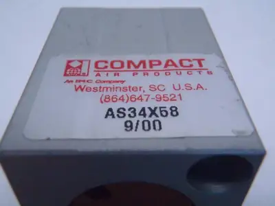 New | in-Stock COMPACT AIR PRODUCTS AIR CYLINDER Pneumatic Cylinders Michigan US | Maverick Industrial Sales #1401239
