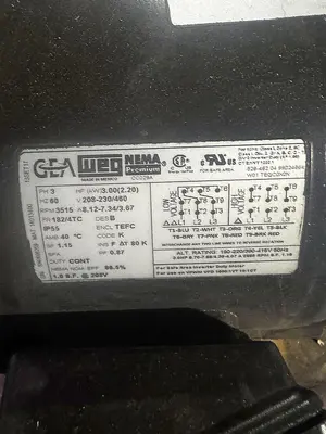 USED 2018 GEA HILGE HYGIA I-1/A-KHF0-H/AO115-OD/CO/2/2 111-QO/MSE