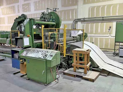 1976 PAXSON 60" x .135" x 40,000lb Cut-to-Length Line Cut-to-Length Lines | H.E. Phipps Co. Inc. (17)